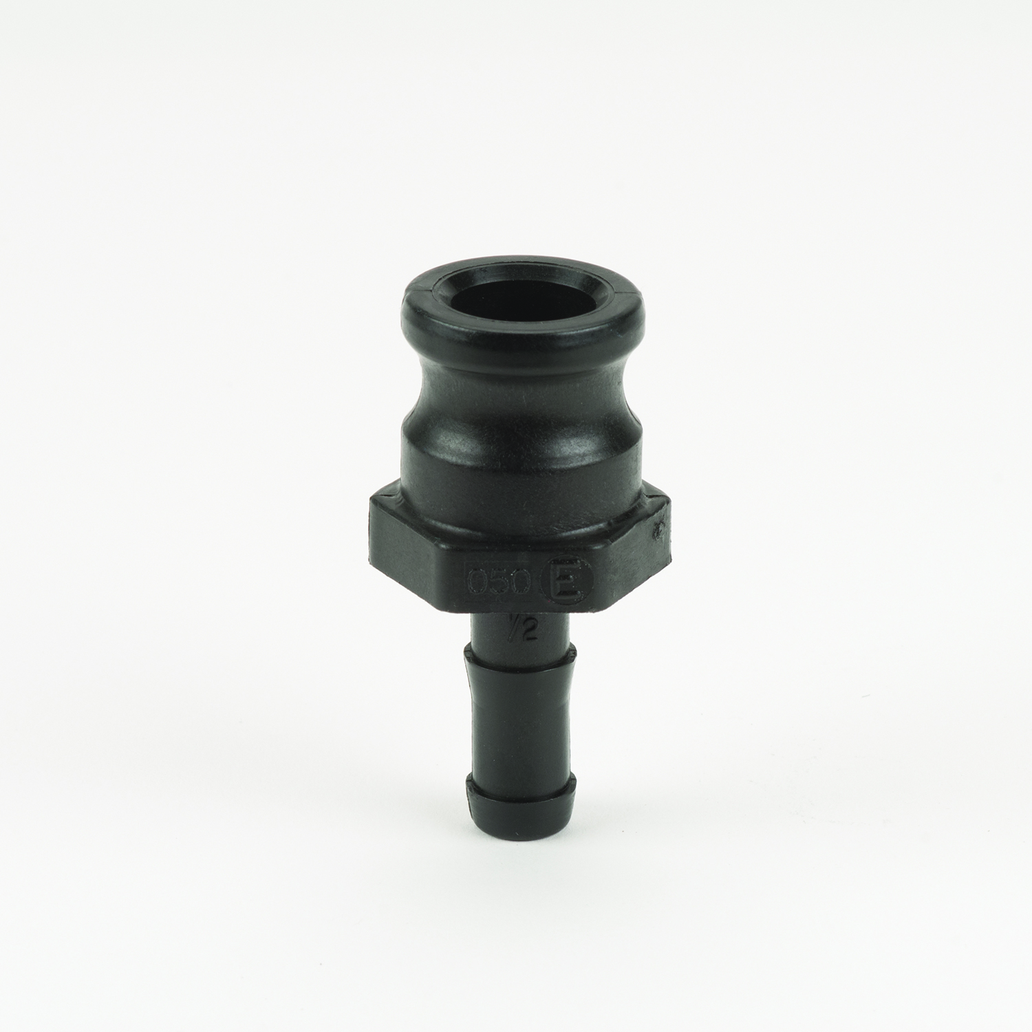 PP Adapter 3/4-inch MQDC X 1/2-inch HB | 050E | Banjo Corporation | Category-Adapter, Connector Type-HB, Connector Type-Male QDC