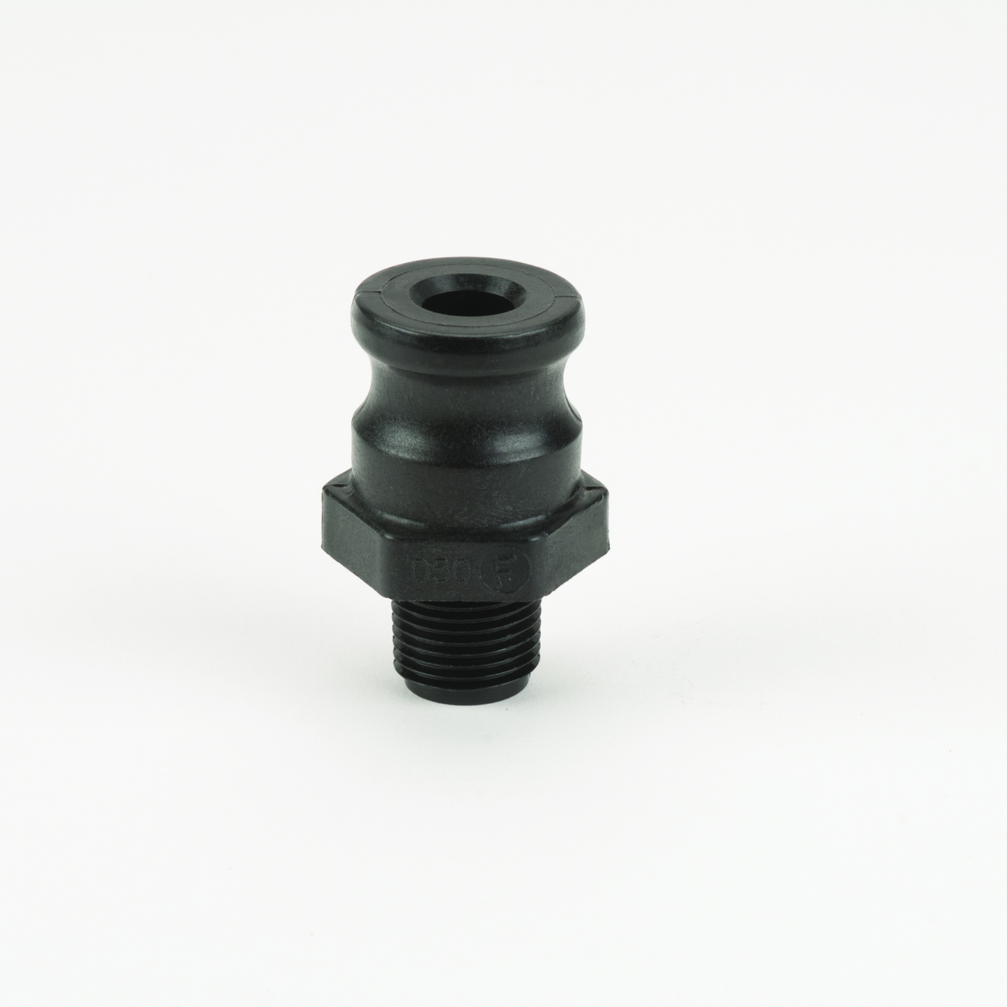 PP Adapter 3/4-inch MQDC X 1/2-inch MNPT | 050F | Banjo Corporation | Category-Adapter, Connector Type-Male NPT, Connector Type-Male QDC