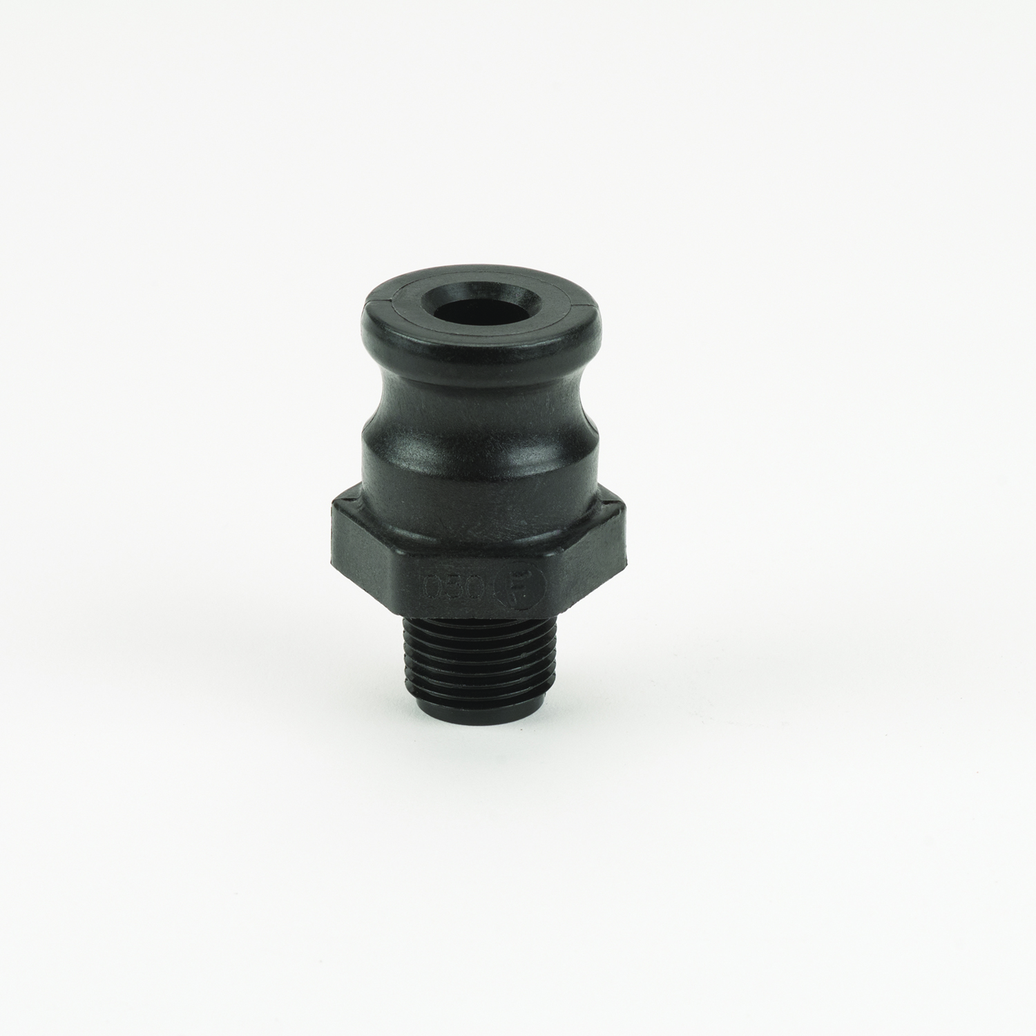 PP Adapter 3/4-inch MQDC X 1/2-inch MNPT | 050F | Banjo Corporation | Category-Adapter, Connector Type-Male NPT, Connector Type-Male QDC