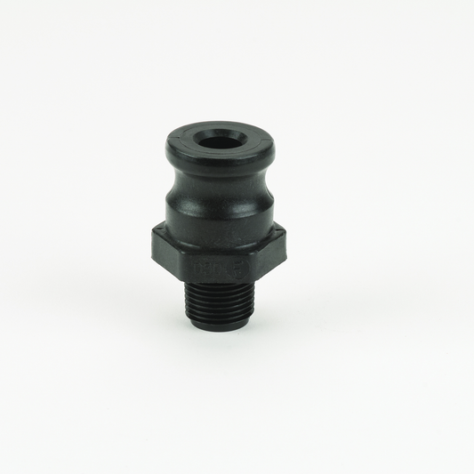 PP Adapter 3/4-inch MQDC X 1/2-inch MNPT | 050F | Banjo Corporation | Category-Adapter, Connector Type-Male NPT, Connector Type-Male QDC