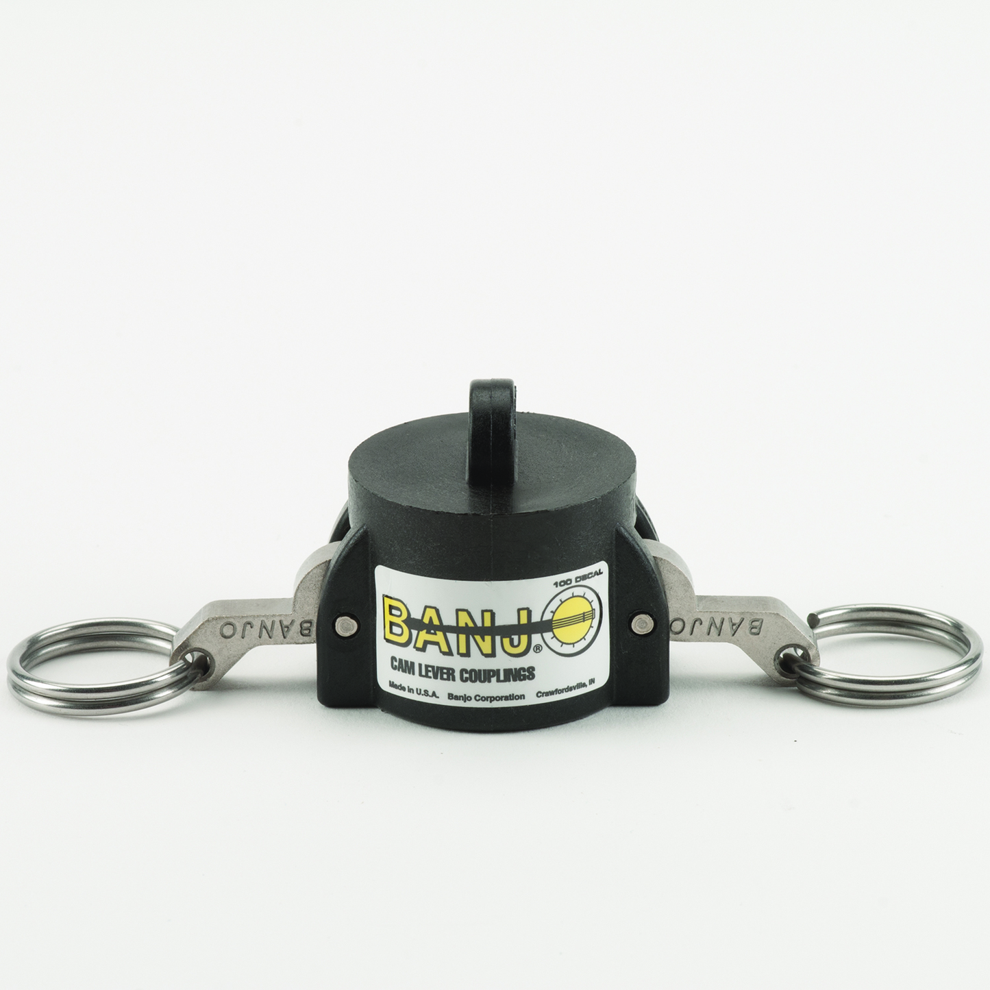 PP Cap 3/4-inch FQDC | 075CAP | Banjo Corporation | Category-Cap, Connector Type-Female QDC, Material-Polypropylene