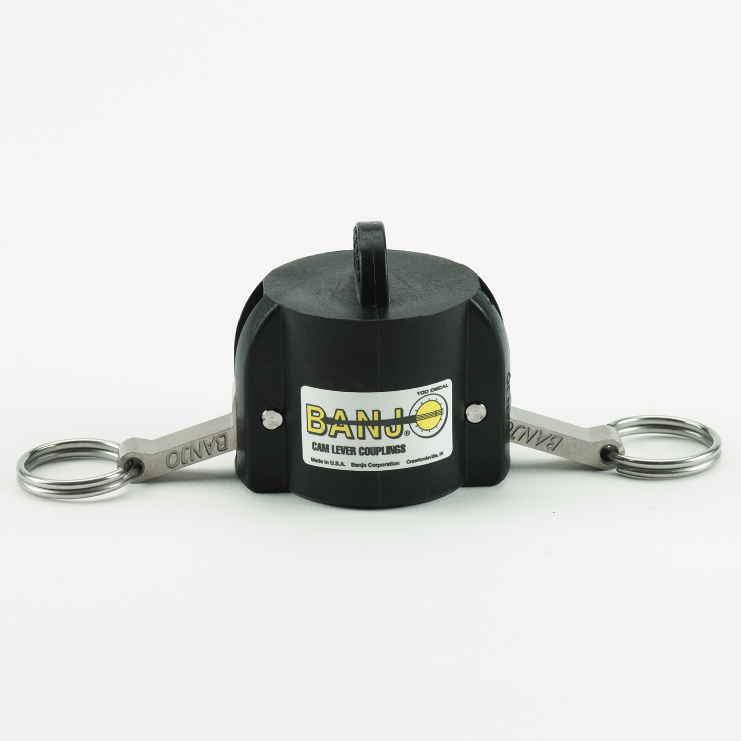 PP Cap 1-inch FQDC | 100125CAP | Banjo Corporation | Category-Cap, Connector Type-Female QDC, Material-Polypropylene