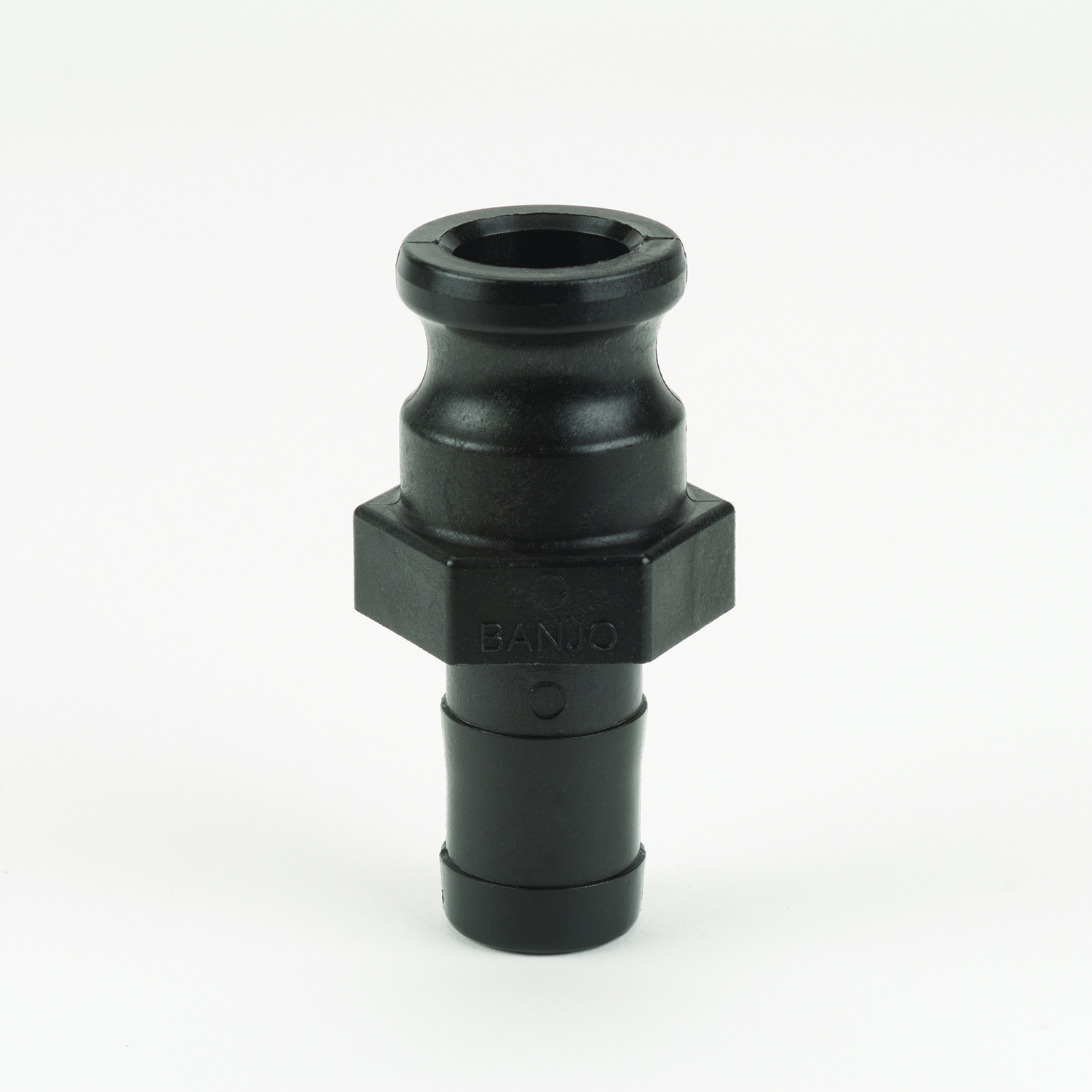 PP Adapter 1-inch HB X 1-inch MQDC | 100E | Banjo Corporation | Category-Adapter, Connector Type-HB, Connector Type-Male QDC