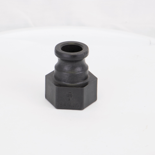PP Adapter 1-inch MQDC X 1 1/4-inch FNPT | 125A | Banjo Corporation | Category-Adapter, Connector Type-Female NPT, Connector Type-Male QDC
