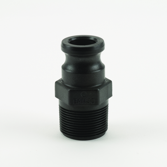 PP Adapter 1-inch MQDC X 1 1/4-inch MNPT | 125F | Banjo Corporation | Category-Adapter, Connector Type-Male NPT, Connector Type-Male QDC