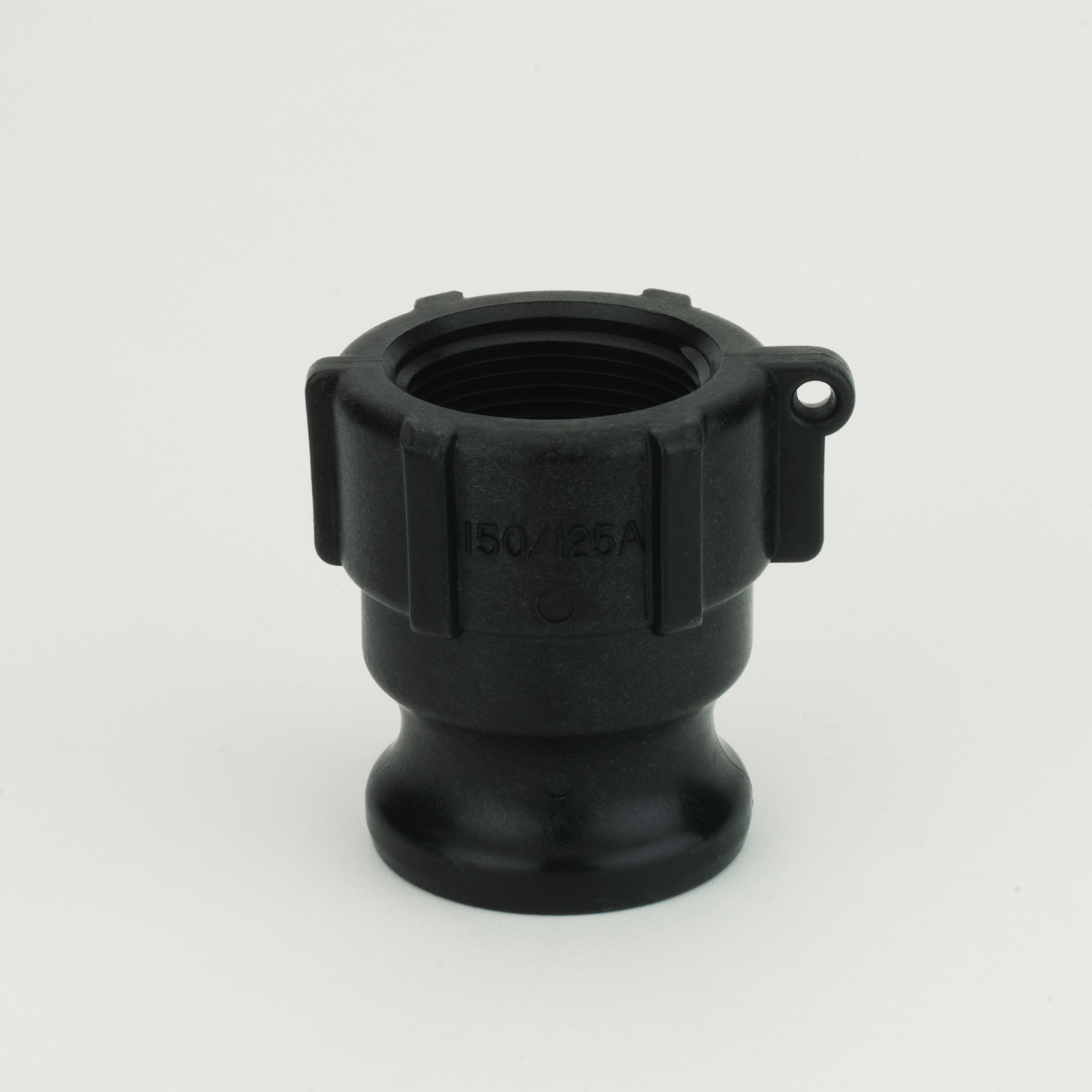 PP Adapter 1 1/4-inch FNPT X 1 1/2-inch MQDC | 150125A | Banjo Corporation | Category-Adapter, Connector Type-Female NPT, Connector Type-Male QDC