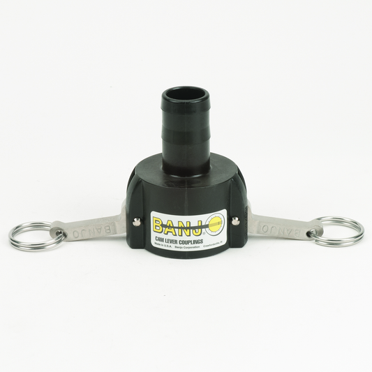 PP Adapter 1 1/2-inch FQDC X 1 1/4-inch HB | 150125C | Banjo Corporation | Category-Adapter, Connector Type-Female QDC, Connector Type-HB