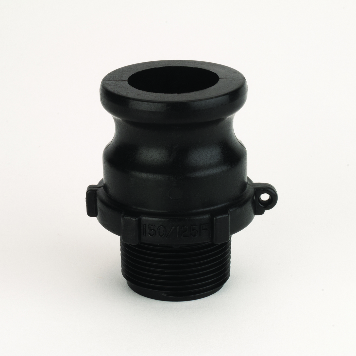 PP Adapter 1 1/4-inch MNPT X 1 1/2-inch MQDC | 150125F | Banjo Corporation | Category-Adapter, Connector Type-Male NPT, Connector Type-Male QDC