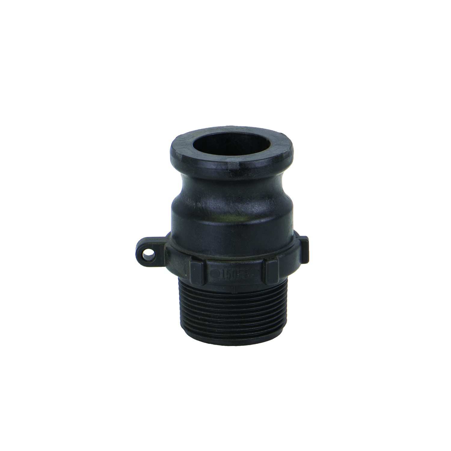 PP Adapter 1 1/2-inch MQDC X 1 1/2-inch MBSP | 150FB | Banjo Corporation | Category-Adapter, Connector Type-Male BSP, Connector Type-Male QDC