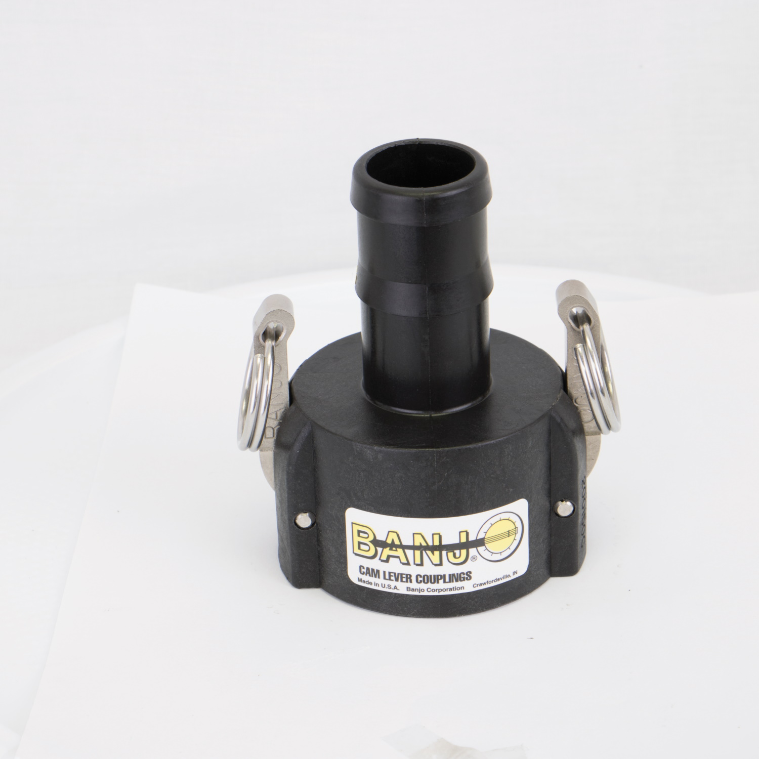 PP Adapter 2-inch FQDC X 1 1/2-inch HB | 200150C | Banjo Corporation | Category-Adapter, Connector Type-Female QDC, Connector Type-HB