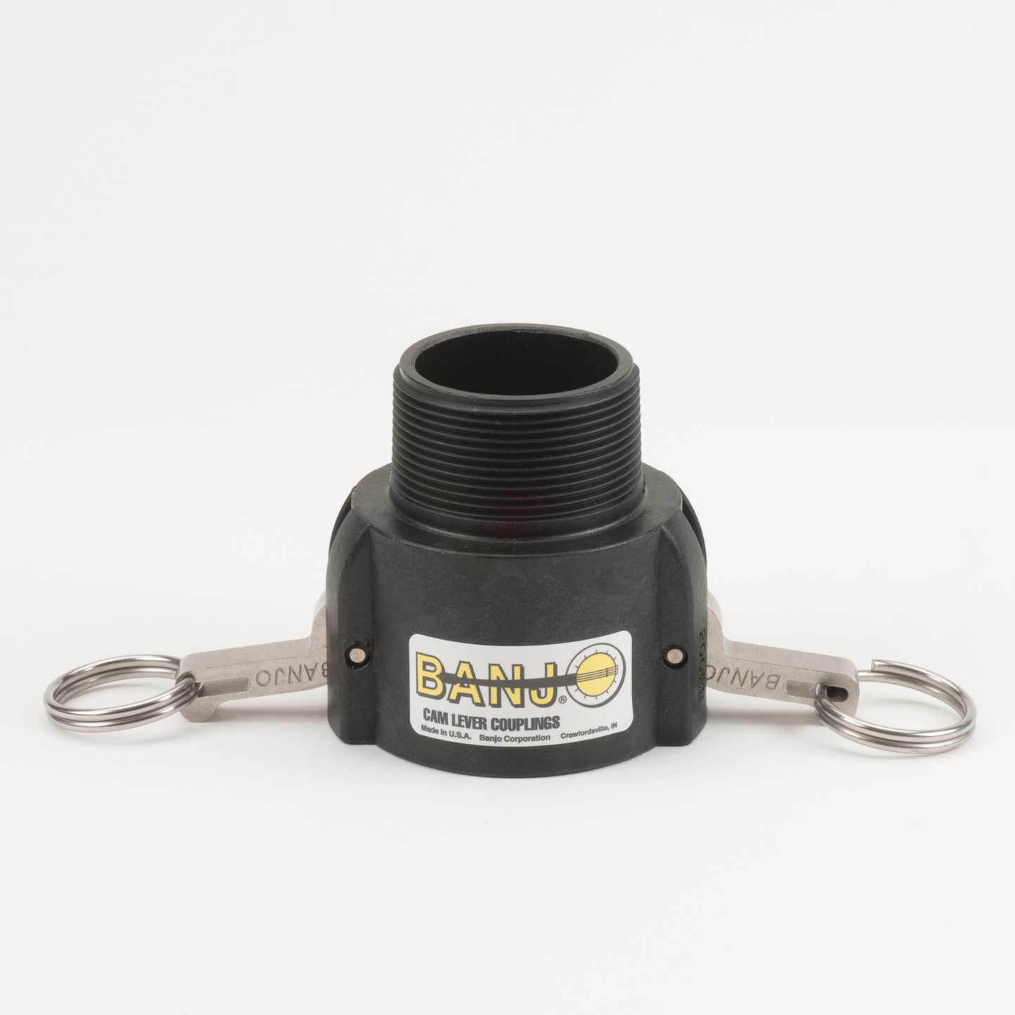 PP Adapter 2-inch FQDC X 2-inch MBSP | 200BB | Banjo Corporation | Category-Adapter, Connector Type-Female QDC, Connector Type-Male BSP