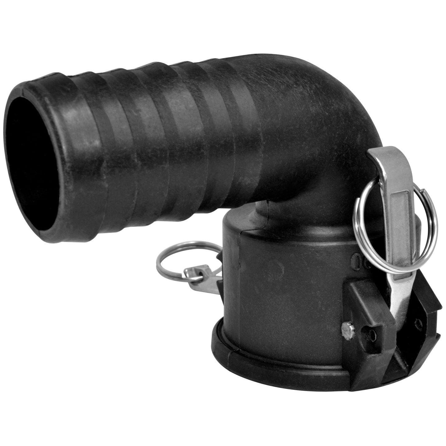 PP Elbow 90 DEG 2-inch FQDC X 2-inch HB | 200C90 | TerreMax | Category-Elbow, Connector Type-Female QDC, Connector Type-HB