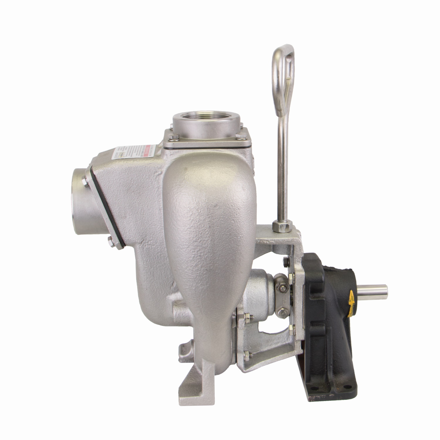 2-inch SS Bearing Pedestal w/ 3/4-inch Straight Shaft | 200PB-SS | Banjo Corporation | Category-Pump, Connector Type-Female NPT, Material-Stainless Steel