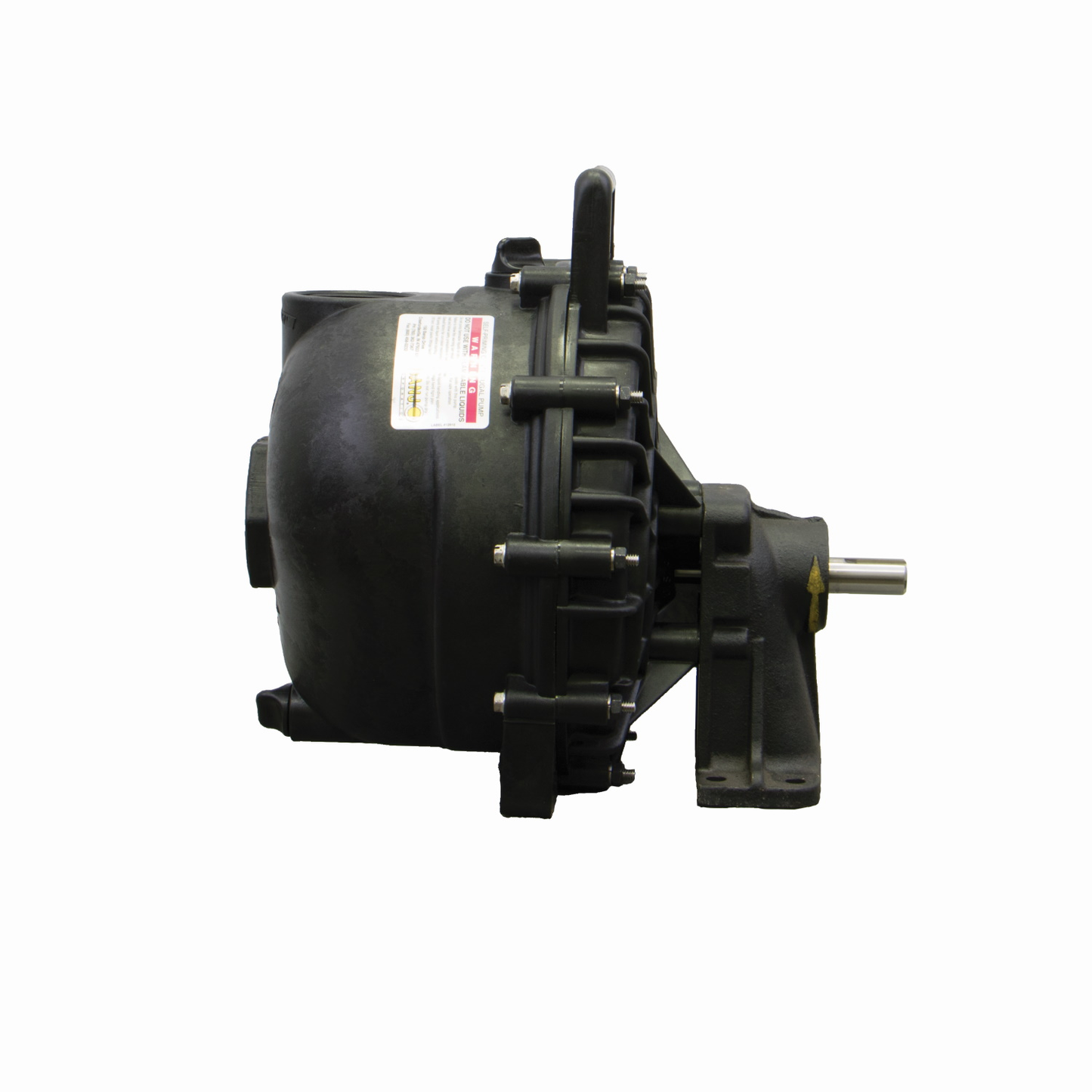 2-inch Poly Bearing Pedestal w/ 3/4-inch Shaft & 3VN Impeller | 200PB | Banjo Corporation | Category-Pump, Connector Type-Female NPT, Material-Polypropylene