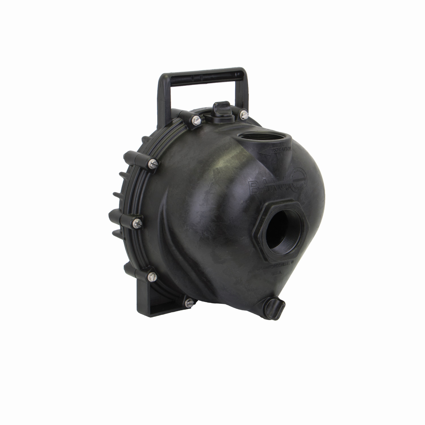 2-inch Poly Pump Only w/ 3VN Impeller | 200PO | Banjo Corporation | Category-Pump, Connector Type-Female NPT, Material-Polypropylene