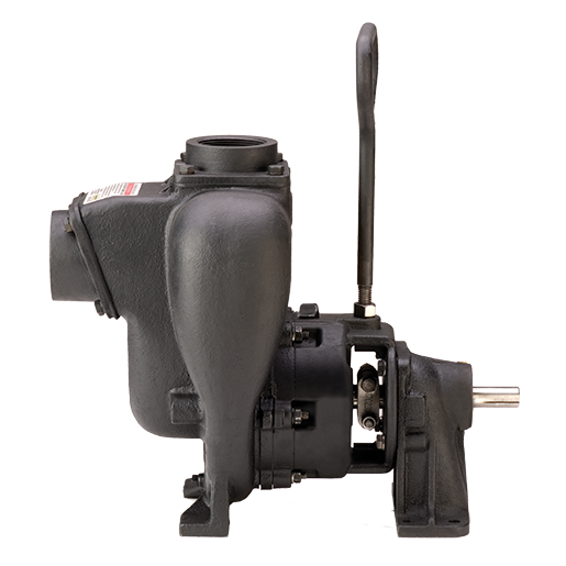 2-inch CI WS Pump w/ Bearing Pedestal | 201PBIW | Banjo Corporation | Category-Pump, Connector Type-Female NPT, Material-Cast Iron