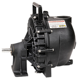 2-inch Poly Bearing Pedestal w/ 3/4-inch Shaft & 5VN Impeller | 205PB | Banjo Corporation | Category-Pump, Connector Type-Female NPT, Material-Polypropylene