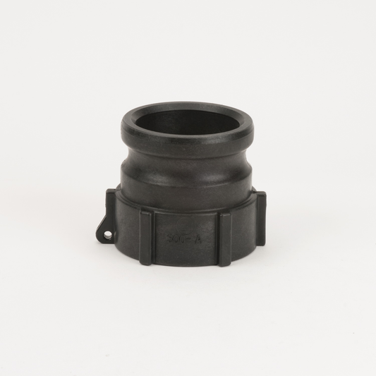 PP Adapter 3-inch MQDC X 3-inch FNPT | 300A | Banjo Corporation | Category-Adapter, Connector Type-Female NPT, Connector Type-Male QDC