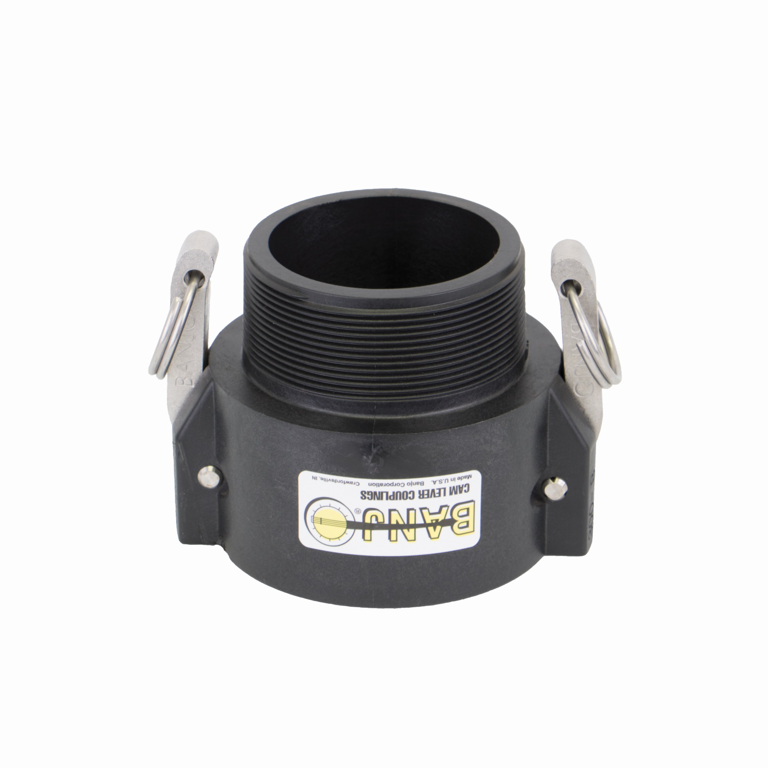 PP Adapter 3-inch FQDC X 3-inch MBSP | 300BB | Banjo Corporation | Category-Adapter, Connector Type-Female QDC, Connector Type-Male BSP