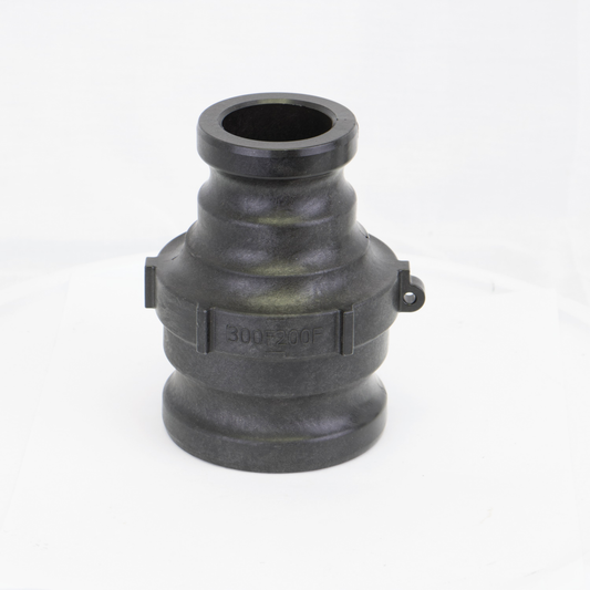 PP Adapter 3-inch MQDC X 2-inch MQDC | 300F200F | Banjo Corporation | Category-Adapter, Connector Type-Male QDC, Material-Polypropylene