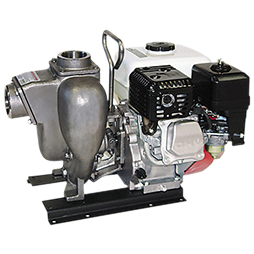 3-inch SS Pump w/ 13HP Honda Engine w/ Electric Start Pull R | 300PH13SS | Banjo Corporation | Category-Pump, Connector Type-Female NPT, Material-Stainless Steel