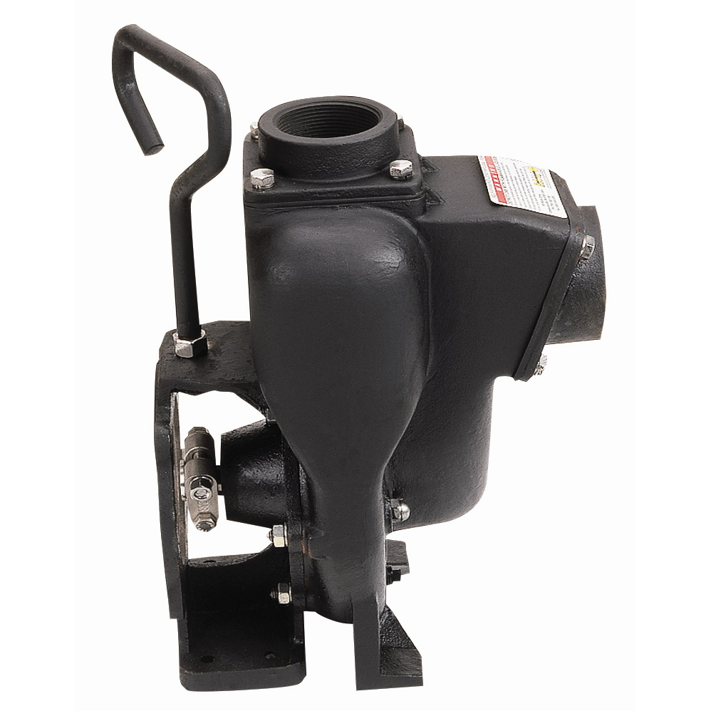 3-inch CI Pump Only w/ 1-inch Shaft Sleeve | 300POI | Banjo Corporation | Category-Pump, Connector Type-Female NPT, Material-Cast Iron