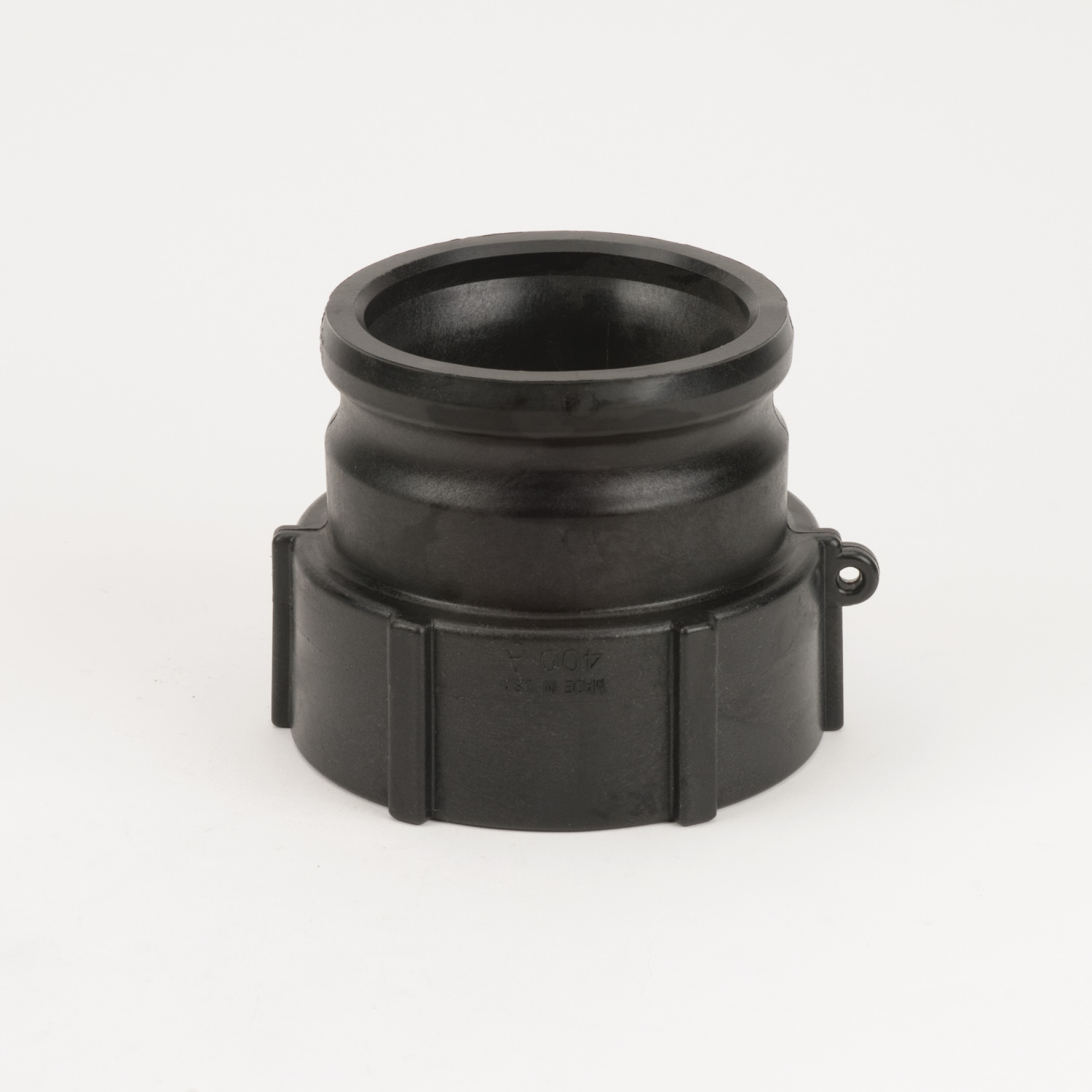 PP Adapter 4-inch MQDC X 4-inch FNPT | 400A | Banjo Corporation | Category-Adapter, Connector Type-Female NPT, Connector Type-Male QDC
