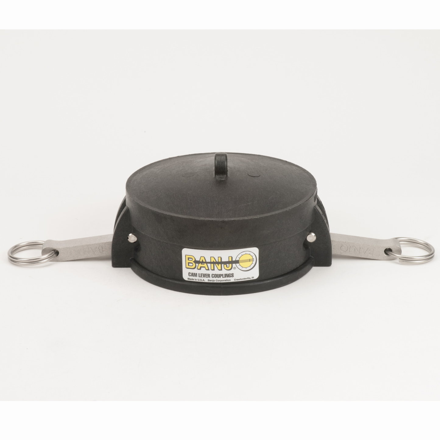 PP Cap 4-inch FQDC | 400CAP | Banjo Corporation | Category-Cap, Connector Type-Female QDC, Material-Polypropylene