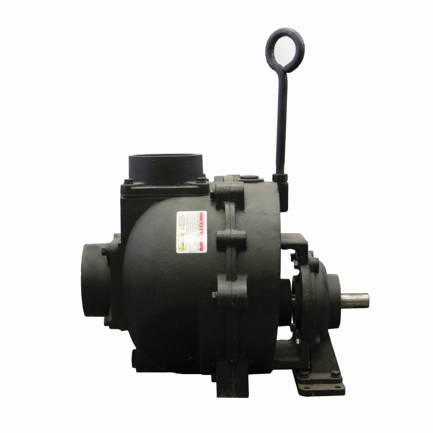 4-inch CI Pump w/ Bearing Pedestal | 444PBI | Banjo Corporation | Category-Pump, Connector Type-Female NPT, Material-Cast Iron