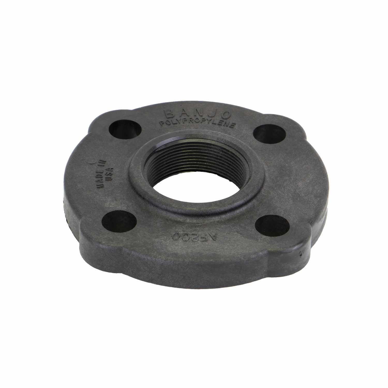 2-inch Female Threaded ANSI Flange | AF200 | Banjo Corporation | Category-Adapter, Connector Type-ANSI, Material-Polypropylene