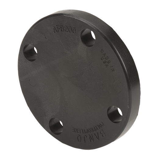 2-inch Blind ANSI Flange UD | AFB200 | Banjo Corporation | Category-Adapter, Connector Type-ANSI, Material-Polypropylene