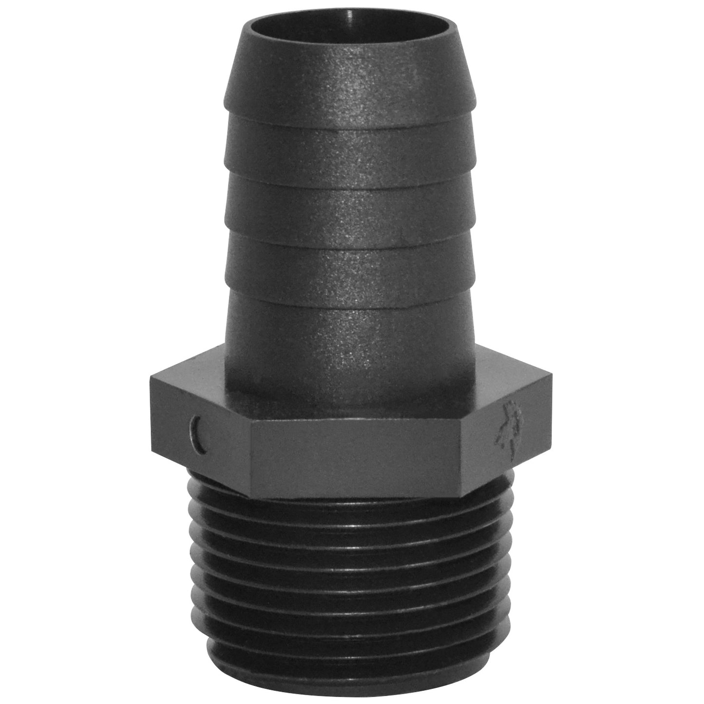 PP Adapter 3/4-inch MGHT X 1/2-inch HB | D3412P | TerreMax | Category-Adapter, Connector Type-HB, Connector Type-Male GHT