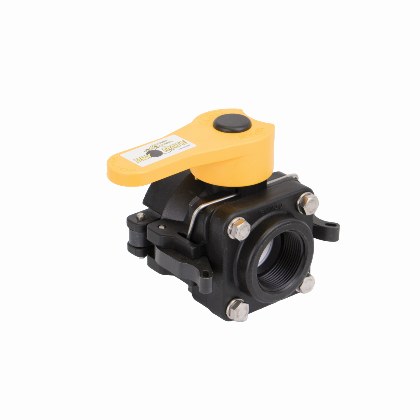 1 1/2-inch Poly DM Female X Female NPT w/ FKM Seals | DM150D | Banjo Corporation | Category-Valve, Connector Type-Female Dry Mate, Connector Type-Female NPT