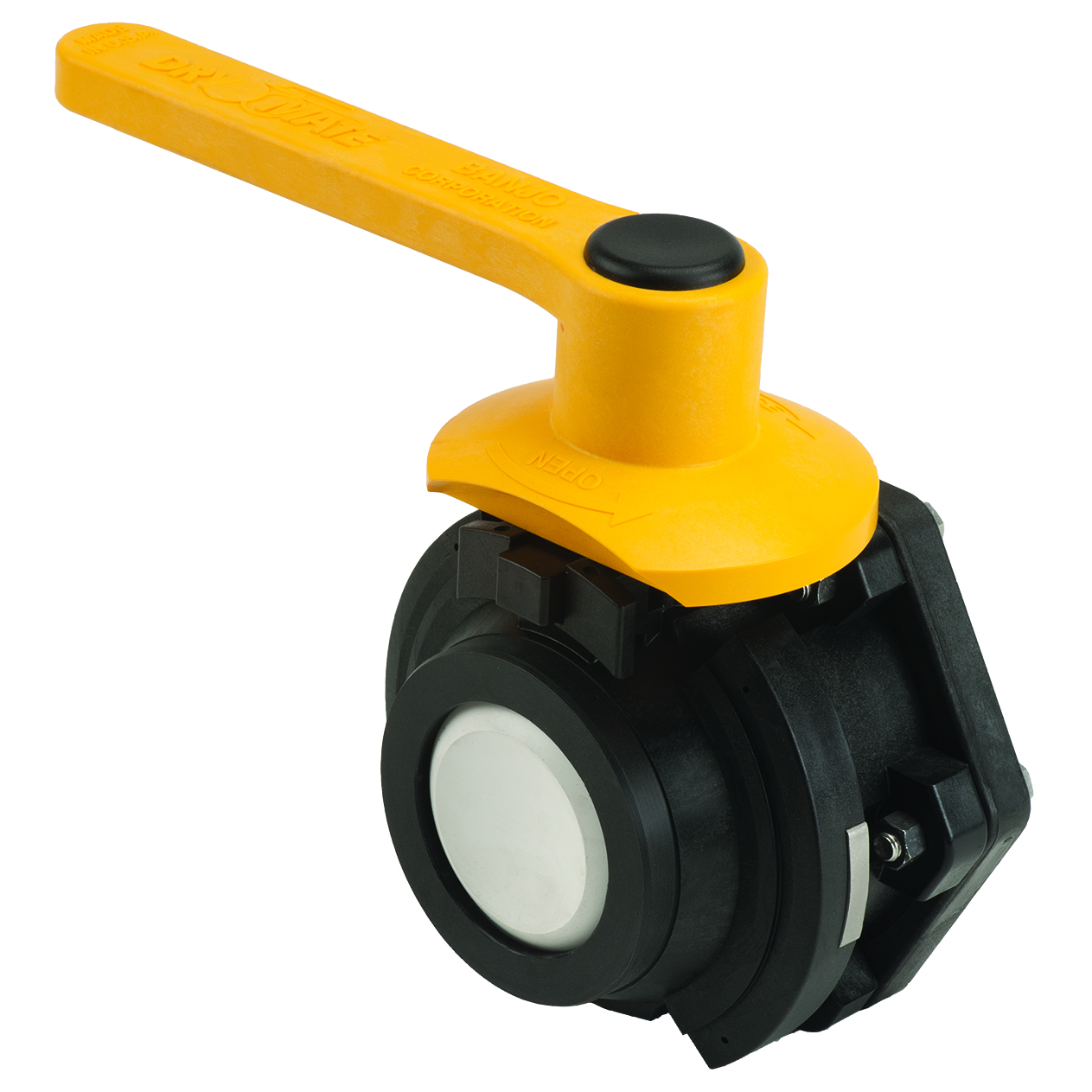 3-inch Poly DM FP Female X 3-inch Female NPT Threads w/ FKM Seals | DM300DFP | Banjo Corporation | Category-Valve, Connector Type-Female Dry Mate, Connector Type-Female NPT