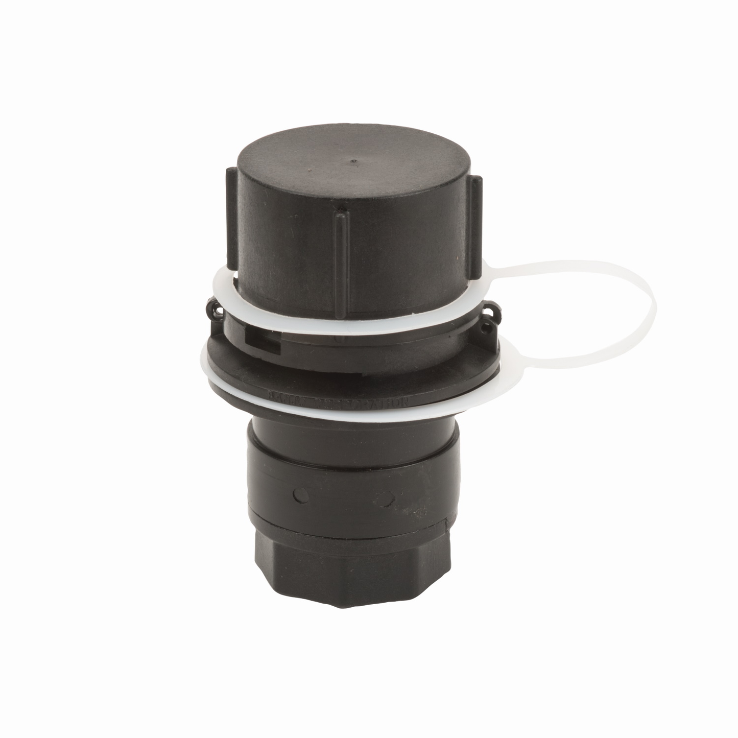Male Dry Poppet Adapter, 1-inch Female NPT Threads w/ FKM Seals | DPCM100 | Banjo Corporation | Category-Valve, Connector Type-Male Dry Mate, Material-Polypropylene