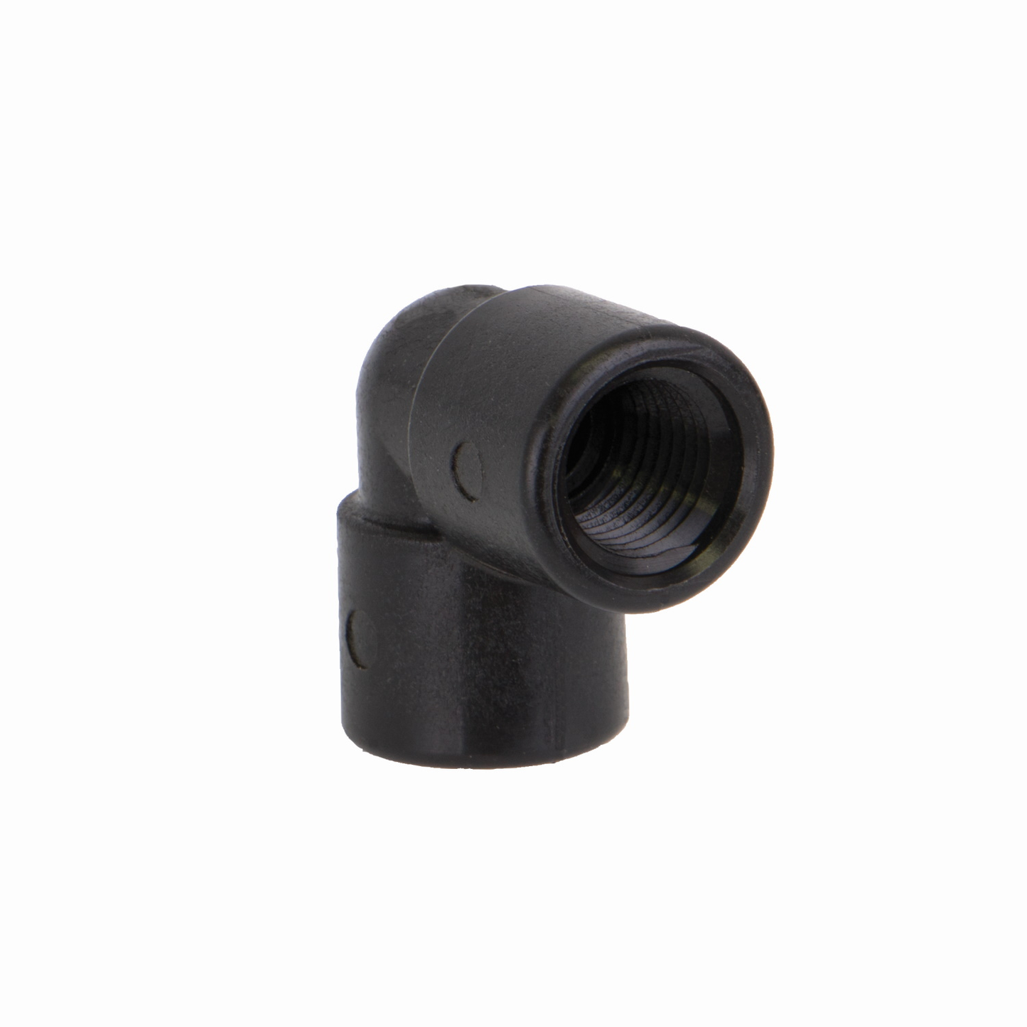 PP Elbow 90 DEG 1/4-inch FNPT X 1/4-inch FNPT | EL025-90 | Banjo Corporation | Category-Elbow, Connector Type-Female NPT, Material-Polypropylene