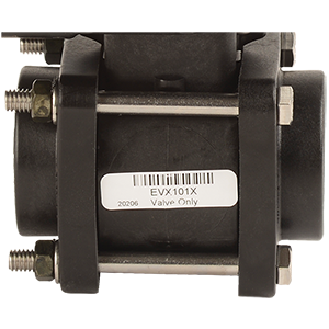 1-inch EVX NPT Bolted Valve Only | EVX101X | Banjo Corporation | Category-Valve, Connector Type-Female NPT, Material-Polypropylene