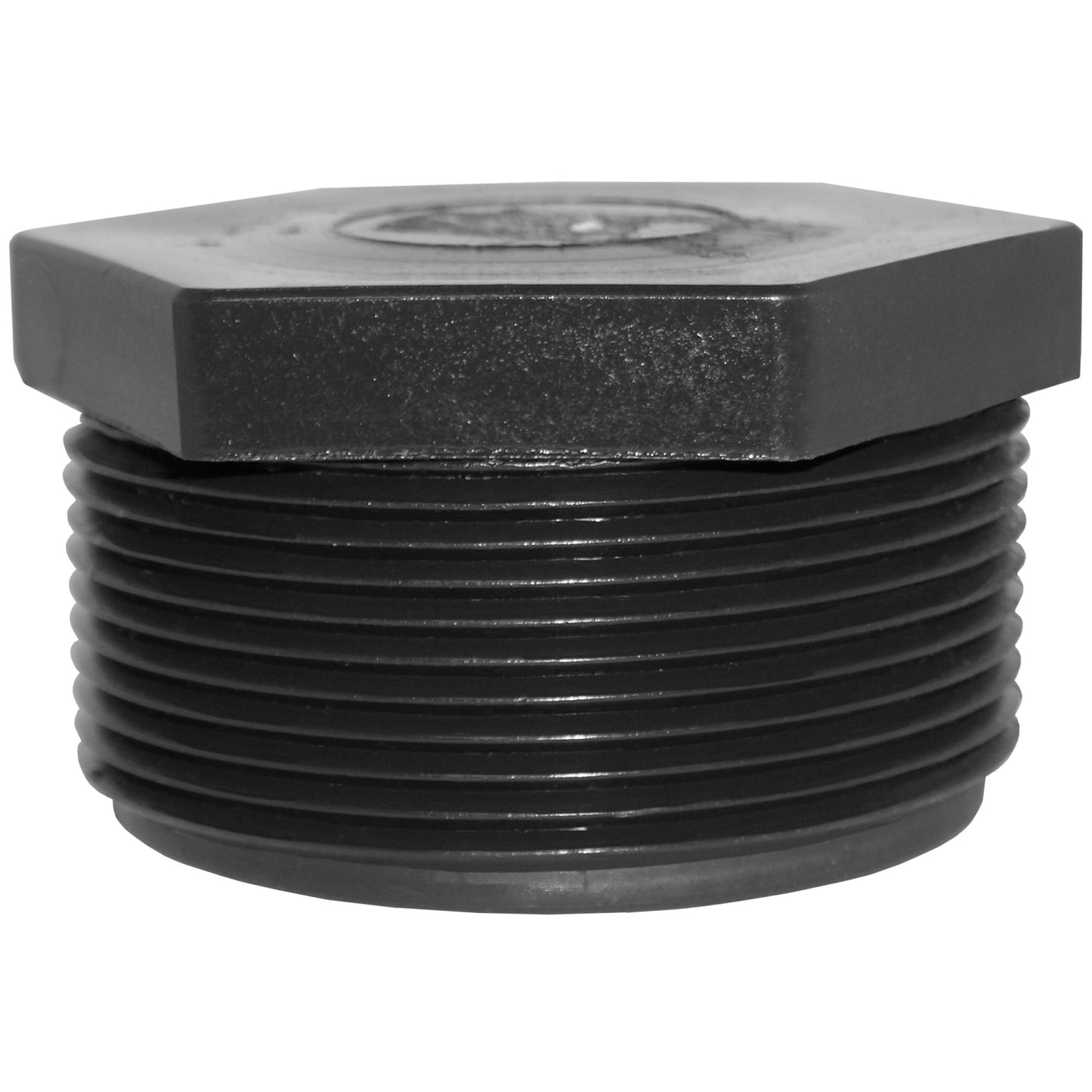 PP Plug 1 1/2-inch MNPT | F112P | TerreMax | Category-Plug, Connector Type-Male NPT, Material-Polypropylene