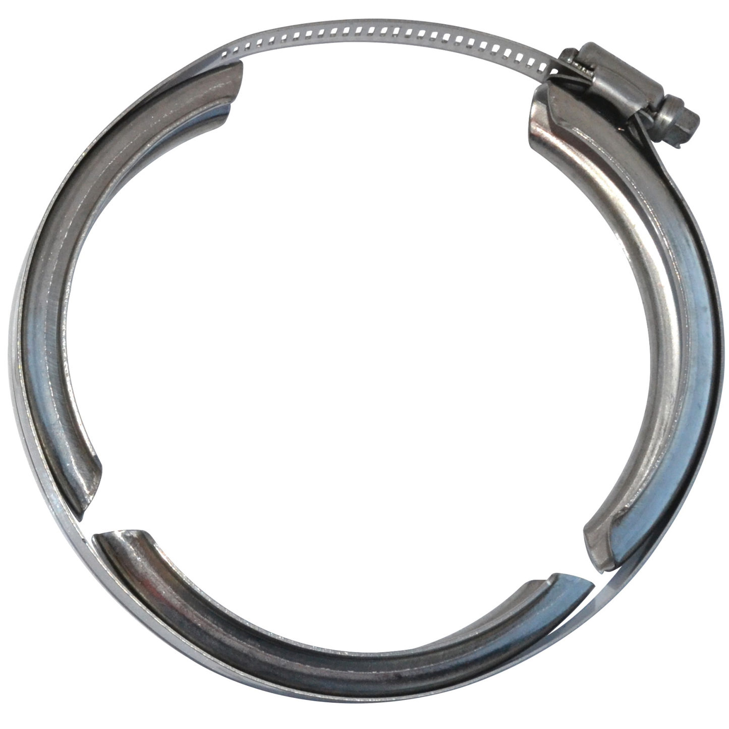 300 Series Worm Screw Clamp | FC300 | TerreMax | Category-Clamp, Connector Type-Manifold Flange, Material-Stainless Steel