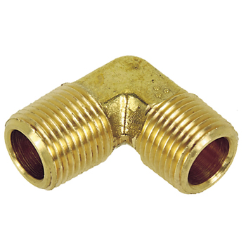 90 DEG MALE ELBOW 1/2-inch X 1/2-inch | G1696B-08-08 | Greenline Hose & Fittings | Category-Elbow, Connector Type-Male NPT, Material-Brass