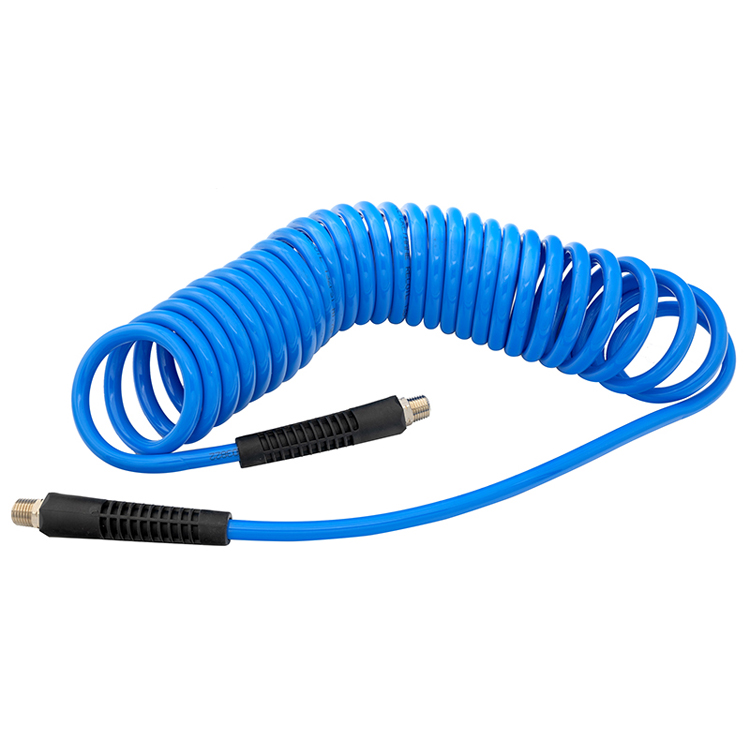 1/4-inch X 20' Recoil Air Hose | G1710-025MM20 | Greenline Hose & Fittings | Category-Hose, Connector Type-Male NPT, Material-Polyurethane