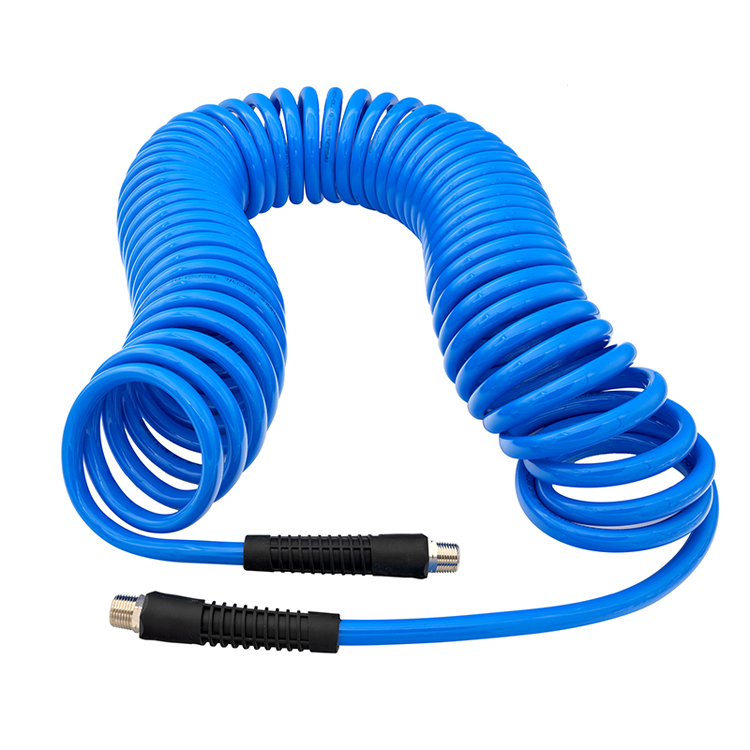 3/8-inch X 50' Recoil Air Hose | G1710-038MM50 | Greenline Hose & Fittings | Category-Hose, Connector Type-Male NPT, Material-Polyurethane