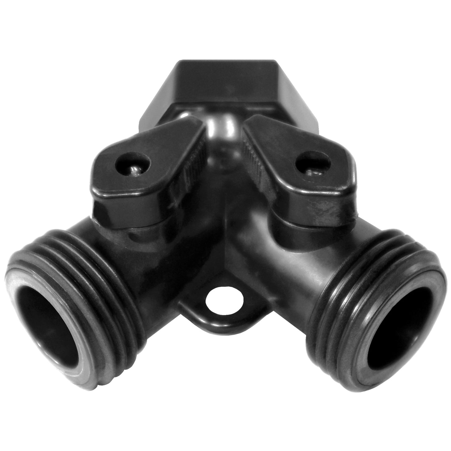 PL 2 Way Valve 3/4-inch FGHT X 3/4-inch MGHT | G3434YV | TerreMax | Category-Valve, Connector Type-Female GHT, Material-Nylon