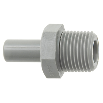 MALE NPT STEM ADAPTERS 1/8-inch 1/4-inch | G6616-02-04 | Greenline Hose & Fittings | Category-Adapter, Connector Type-Male John Guest, Connector Type-Male NPT