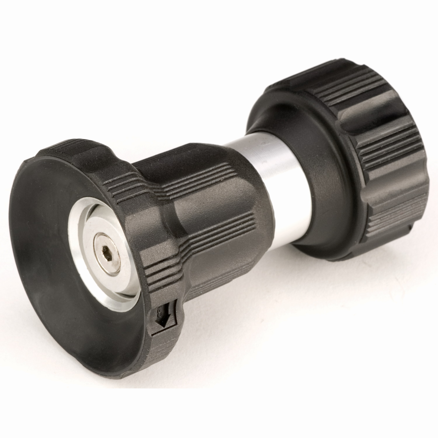 3/4-inch Garden Hose Spray Nozzle | GHN075 | Banjo Corporation | Category-Nozzle, Connector Type-Female GHT, Material-Aluminum