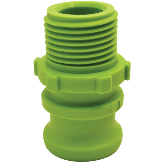 PP Adapter 3/4-inch MQDC X 3/4-inch MGHT | GLP075FG | TerreMax | Category-Adapter, Connector Type-Male GHT, Connector Type-Male QDC