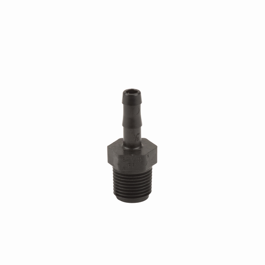 PP Adapter 1/2-inch MNPT X 3/8-inch HB | HB050-038 | Banjo Corporation | Category-Adapter, Connector Type-HB, Connector Type-Male NPT