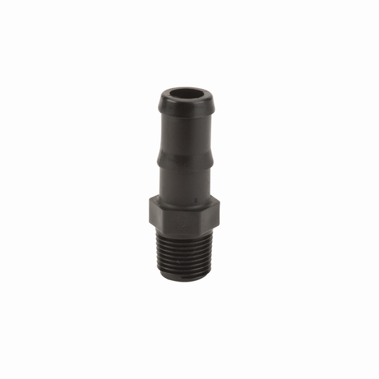 PP Adapter 1/2-inch MNPT X 3/4-inch HB | HB050-075 | Banjo Corporation | Category-Adapter, Connector Type-HB, Connector Type-Male NPT