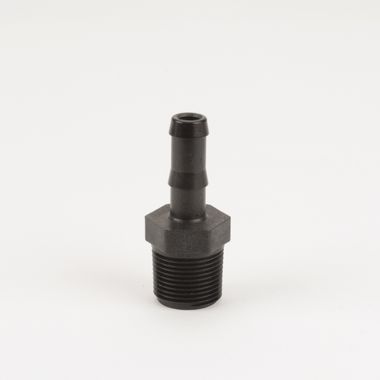 PP Adapter 3/4-inch MNPT X 1/2-inch HB | HB075-050 | Banjo Corporation | Category-Adapter, Connector Type-HB, Connector Type-Male NPT