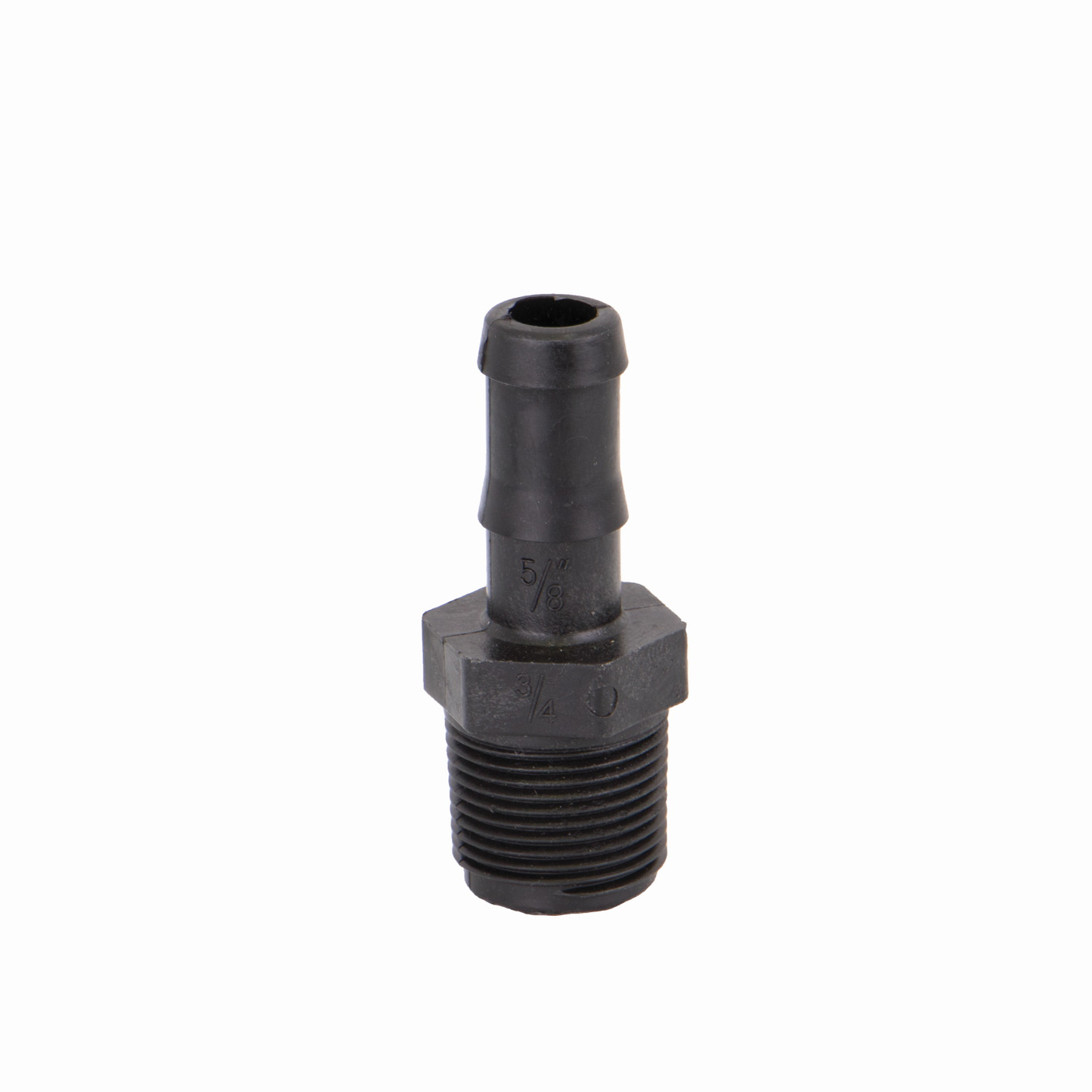PP Adapter 3/4-inch MNPT X 5/8-inch HB | HB075-058 | Banjo Corporation | Category-Adapter, Connector Type-HB, Connector Type-Male NPT